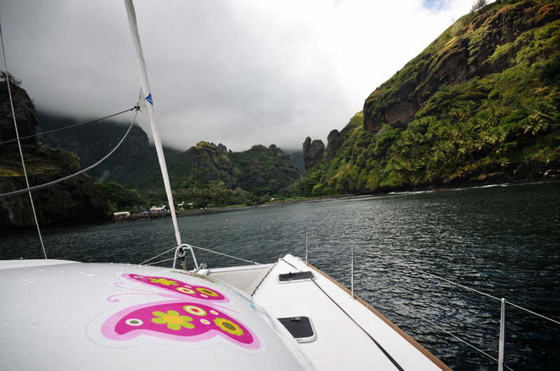 Luna ved Fatu Hiva.