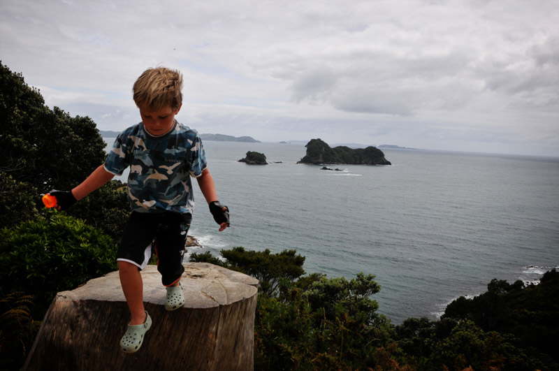 Jacob i Coromandel, New Zealand.